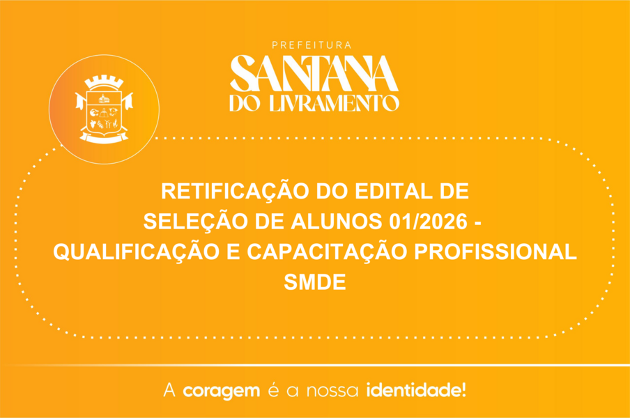 smde-publica-retificacao-do-edital-de-selecao-de-alunos-n-012026-qualificacao-e-capacitacao-profissional